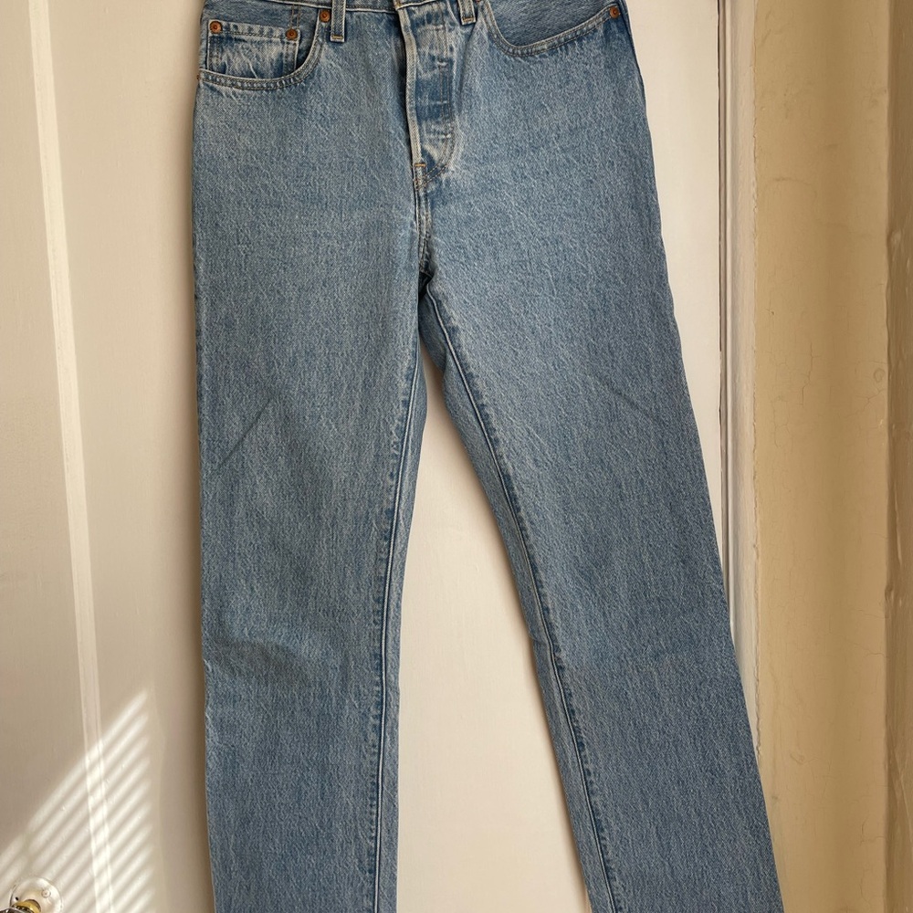 Levi's 501 Blue Denim Jeans